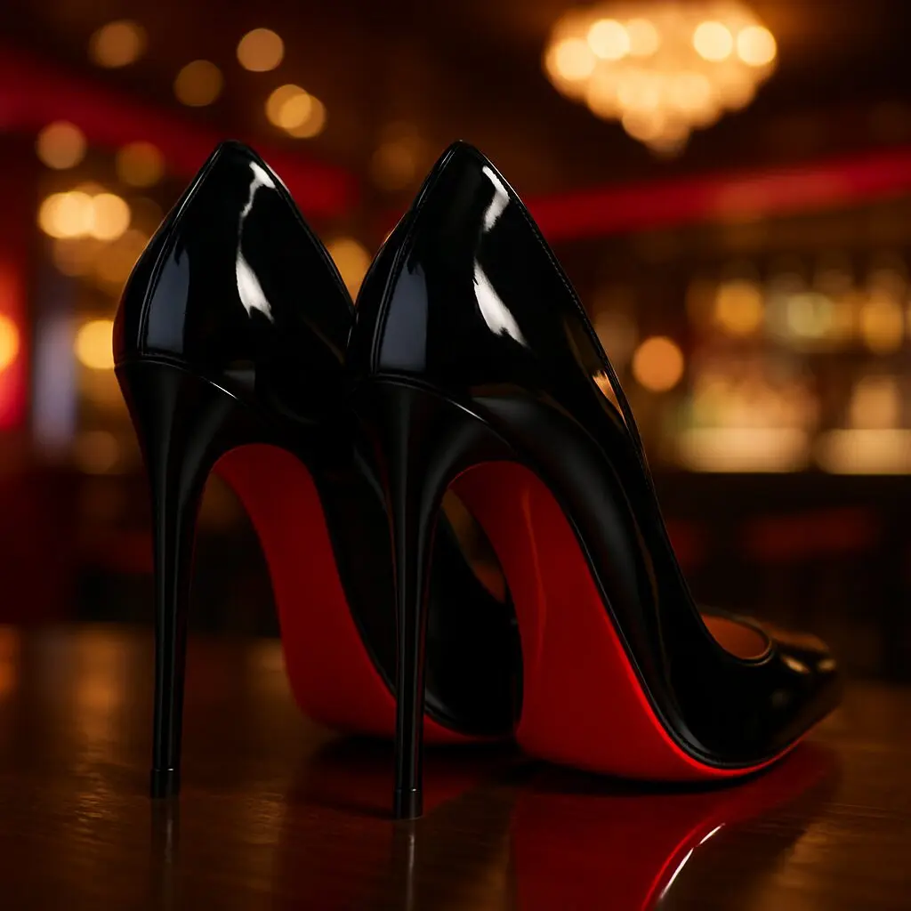 ルブタン 34.5 赤ソール萌え　フォーマルもオフィスもOK ルブタン 34.5 赤ソール萌え フォーマルもオフィスもOK - メルカリ