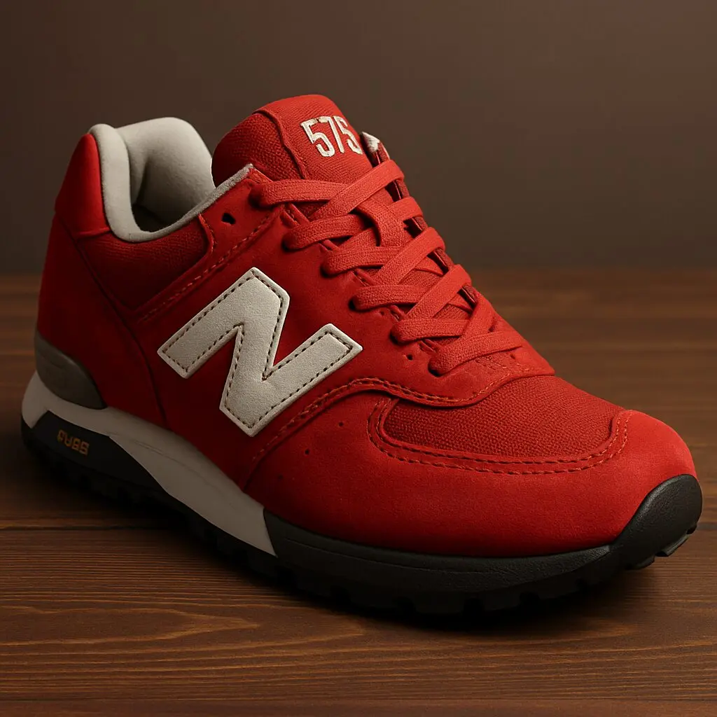 真っ赤なニューバランス576｜ビブラムで滑りにくく蘇る【オールソール